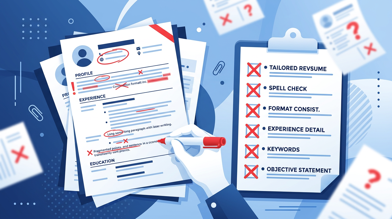 Ошибки в резюме